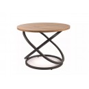 Стол журнальный SIGNAL EOS D дуб артизан/черный